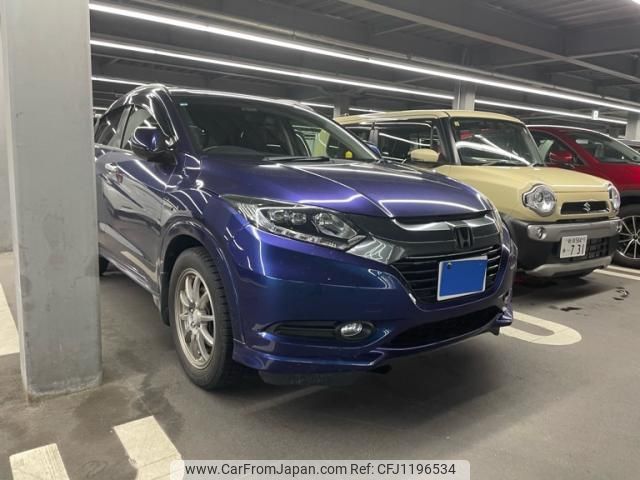 honda vezel 2014 -HONDA--VEZEL DAA-RU3--RU3-1019465---HONDA--VEZEL DAA-RU3--RU3-1019465- image 2