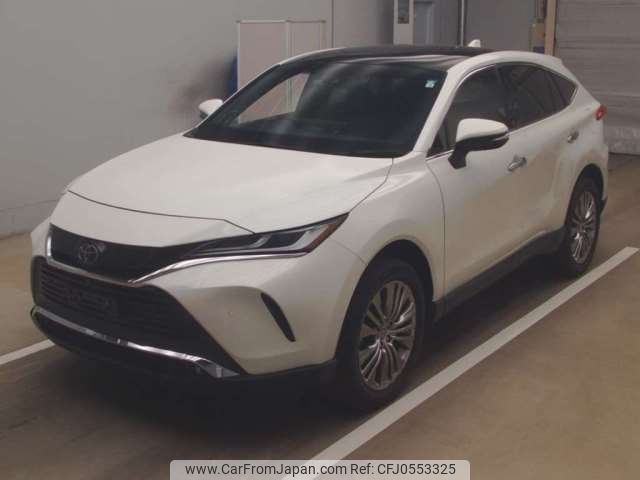 toyota harrier 2022 -TOYOTA--Harrier 6BA-MXUA80--MXUA80-0076068---TOYOTA--Harrier 6BA-MXUA80--MXUA80-0076068- image 1