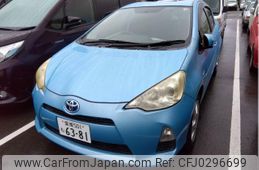 toyota aqua 2012 -TOYOTA 【愛媛 501む6381】--AQUA NHP10--NHP10-2084824---TOYOTA 【愛媛 501む6381】--AQUA NHP10--NHP10-2084824-