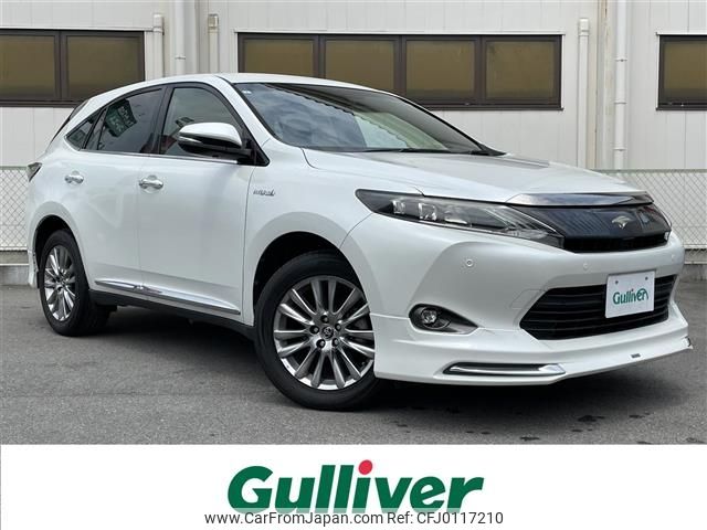 toyota harrier 2015 -TOYOTA--Harrier DAA-AVU65W--AVU65-0028306---TOYOTA--Harrier DAA-AVU65W--AVU65-0028306- image 1