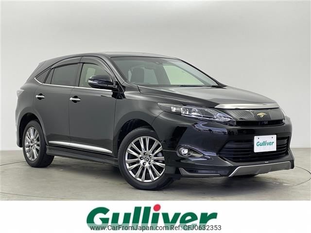 toyota harrier 2017 -TOYOTA--Harrier DBA-ZSU60W--ZSU60-0107436---TOYOTA--Harrier DBA-ZSU60W--ZSU60-0107436- image 1