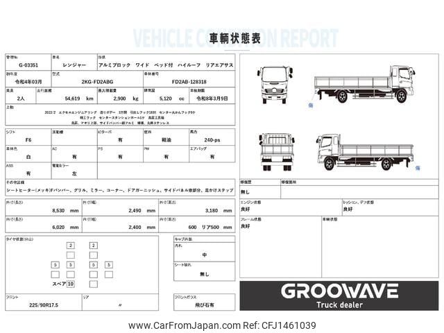 hino ranger 2022 GOO_NET_EXCHANGE_0541786A30250722W002 image 2