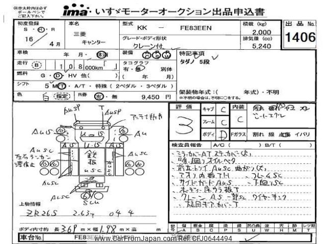 mitsubishi-fuso canter 2004 -MITSUBISHI--Canter FE83EEN-501690---MITSUBISHI--Canter FE83EEN-501690- image 1