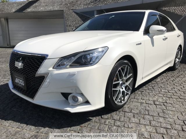 toyota crown 2013 -TOYOTA--Crown DAA-AWS210--AWS210-6035242---TOYOTA--Crown DAA-AWS210--AWS210-6035242- image 1