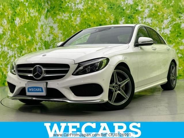 mercedes-benz c-class 2017 quick_quick_DBA-205040C_WDD2050402R326623 image 1