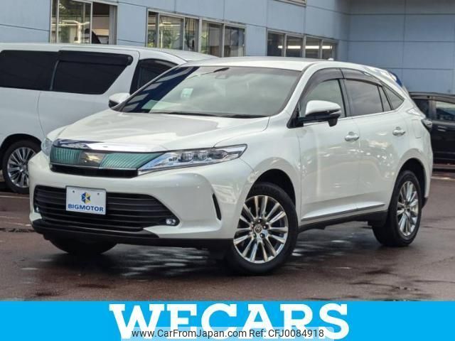 toyota harrier 2017 quick_quick_DBA-ZSU60W_ZSU60-0122636 image 1