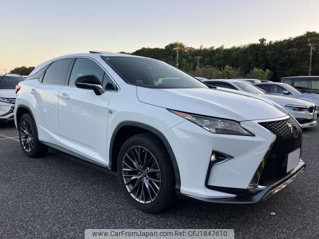lexus rx 2017 CFJ1847610 image 1