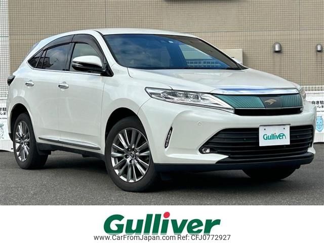 toyota harrier 2017 -TOYOTA--Harrier DBA-ZSU60W--ZSU60-0124648---TOYOTA--Harrier DBA-ZSU60W--ZSU60-0124648- image 1