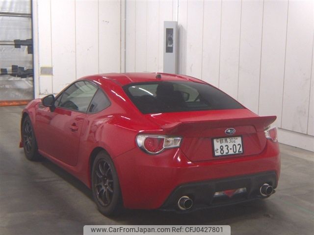 subaru brz 2012 -SUBARU 【群馬 302ｾ8302】--BRZ ZC6--006663---SUBARU 【群馬 302ｾ8302】--BRZ ZC6--006663- image 2