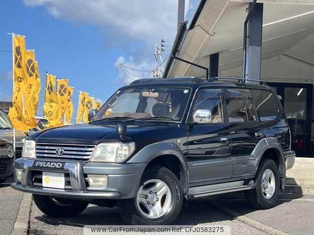 toyota land-cruiser-prado 2001 -TOYOTA 【名変中 】--Land Cruiser Prado KDJ95W--0023172---TOYOTA 【名変中 】--Land Cruiser Prado KDJ95W--0023172- image 1