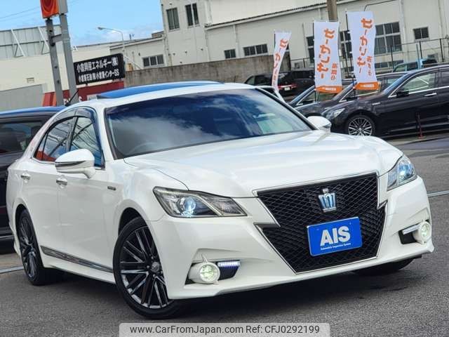 toyota crown 2014 -TOYOTA--Crown DAA-AWS210--AWS210-6074976---TOYOTA--Crown DAA-AWS210--AWS210-6074976- image 2