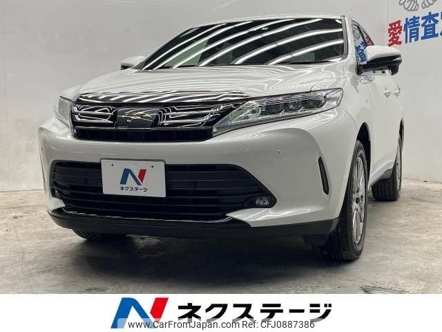 toyota harrier 2018 -TOYOTA--Harrier DBA-ZSU60W--ZSU60-0140390---TOYOTA--Harrier DBA-ZSU60W--ZSU60-0140390- image 1