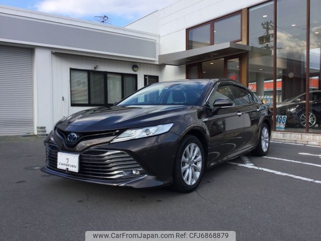 toyota camry 2018 -TOYOTA--Camry DAA-AXVH70--AXVH70-1023389---TOYOTA--Camry DAA-AXVH70--AXVH70-1023389- image 1