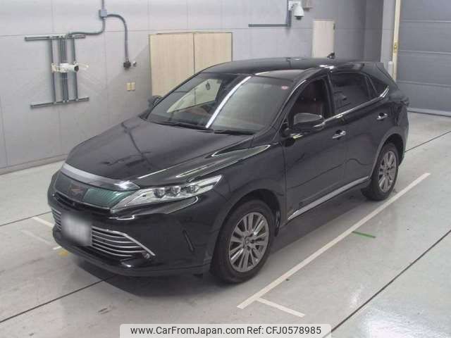 toyota harrier 2018 -TOYOTA--Harrier DBA-ZSU60W--ZSU60-0165652---TOYOTA--Harrier DBA-ZSU60W--ZSU60-0165652- image 1