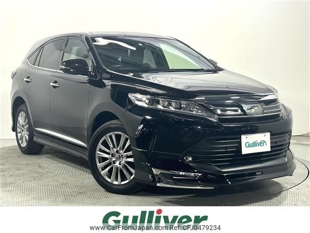 toyota harrier 2017 -TOYOTA--Harrier DBA-ZSU60W--ZSU60-0134166---TOYOTA--Harrier DBA-ZSU60W--ZSU60-0134166- image 1