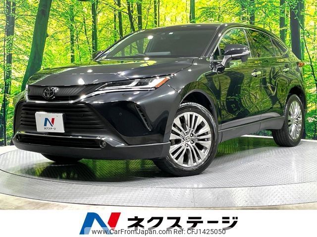toyota harrier 2022 CFJ1425050 image 1