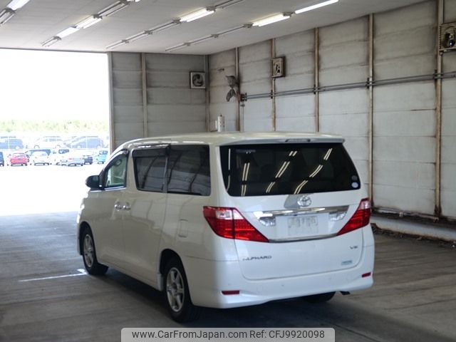 toyota alphard 2011 -TOYOTA--Alphard GGH20W-8045383---TOYOTA--Alphard GGH20W-8045383- image 2