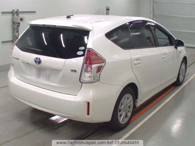 toyota prius-α 2014 -TOYOTA 【湘南 301ﾗ3713】--Prius α DAA-ZVW40W--ZVW40-3103570---TOYOTA 【湘南 301ﾗ3713】--Prius α DAA-ZVW40W--ZVW40-3103570- image 2