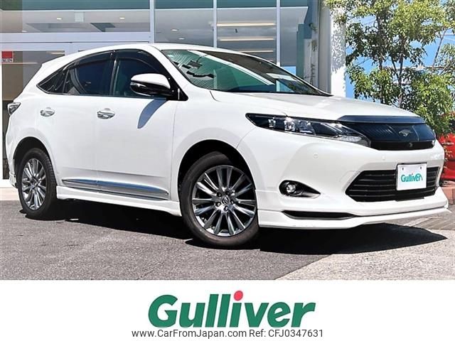 toyota harrier 2017 -TOYOTA--Harrier DBA-ZSU60W--ZSU60-0110341---TOYOTA--Harrier DBA-ZSU60W--ZSU60-0110341- image 1