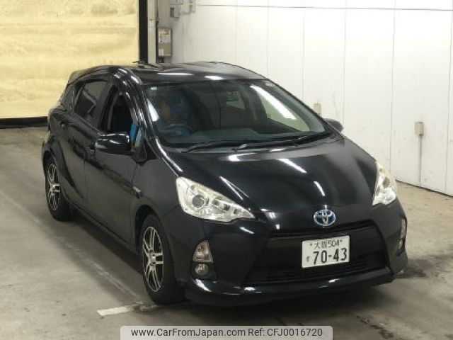 toyota aqua 2014 -TOYOTA 【大阪 504す7043】--AQUA NHP10-6341074---TOYOTA 【大阪 504す7043】--AQUA NHP10-6341074- image 1