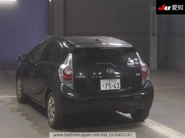 toyota aqua 2012 -TOYOTA 【三河 503ﾃ7563】--AQUA NHP10-6012150---TOYOTA 【三河 503ﾃ7563】--AQUA NHP10-6012150- image 2