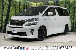 toyota vellfire 2014 CFJ1672485