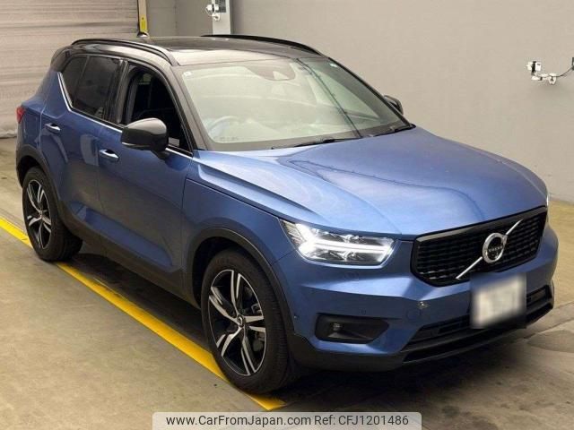 volvo xc40 2021 quick_quick_5AA-XB420TXCM_YV1XZK9MCM2610404 image 1