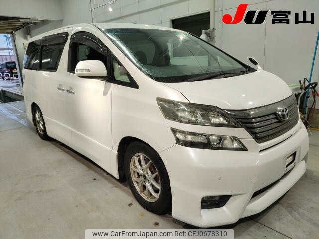 toyota vellfire 2009 -TOYOTA--Vellfire ANH25W--ANH25-8008132---TOYOTA--Vellfire ANH25W--ANH25-8008132- image 1