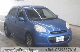 nissan march 2012 -NISSAN 【つくば 501ｿ5583】--March K13--365526---NISSAN 【つくば 501ｿ5583】--March K13--365526-