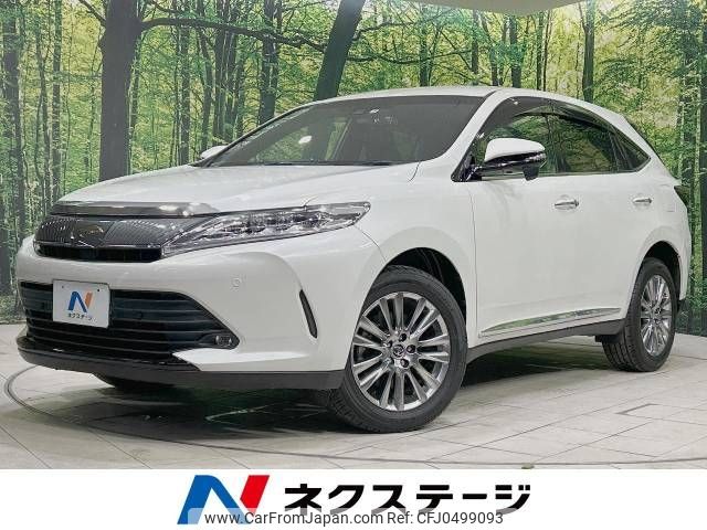 toyota harrier 2019 -TOYOTA--Harrier DBA-ZSU60W--ZSU60-0180982---TOYOTA--Harrier DBA-ZSU60W--ZSU60-0180982- image 1