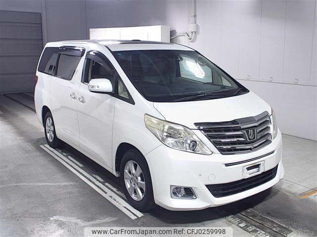 toyota alphard 2012 -TOYOTA--Alphard GGH25W-8021364---TOYOTA--Alphard GGH25W-8021364- image 1