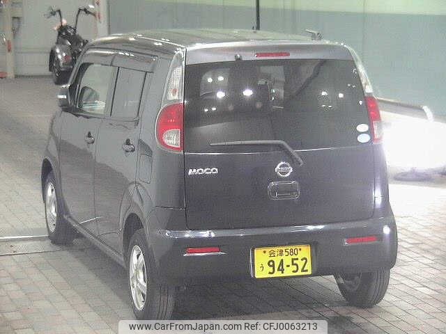 nissan moco 2011 -NISSAN 【会津 580ｳ9452】--Moco MG33S--131224---NISSAN 【会津 580ｳ9452】--Moco MG33S--131224- image 2