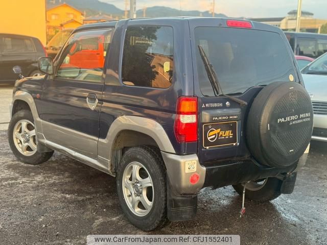 mitsubishi pajero-mini 2002 CFJ1552401 image 2