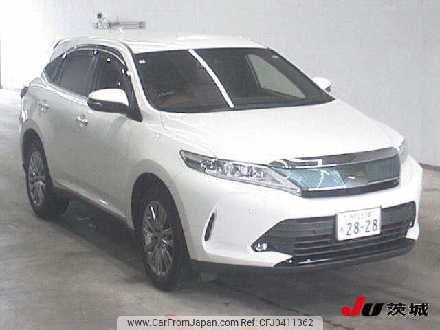 toyota harrier 2019 -TOYOTA 【浜松 334ﾛ2828】--Harrier ZSU60W--0173655---TOYOTA 【浜松 334ﾛ2828】--Harrier ZSU60W--0173655- image 1