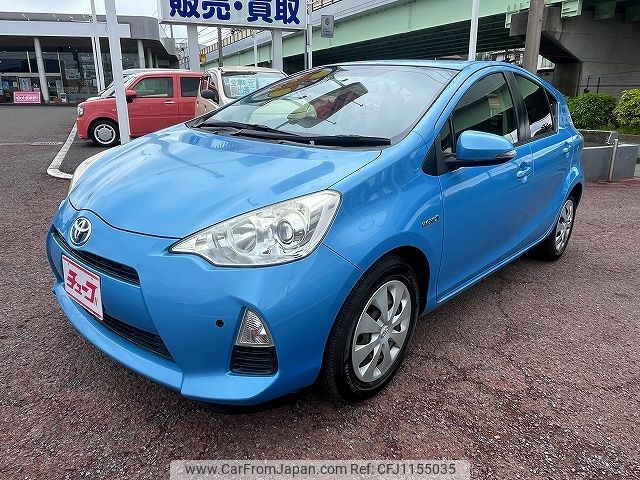 toyota aqua 2012 -TOYOTA--AQUA DAA-NHP10--NHP10-2124341---TOYOTA--AQUA DAA-NHP10--NHP10-2124341- image 1