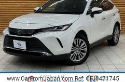 toyota harrier 2022 quick_quick_6BA-MXUA80_MXUA80-0071166