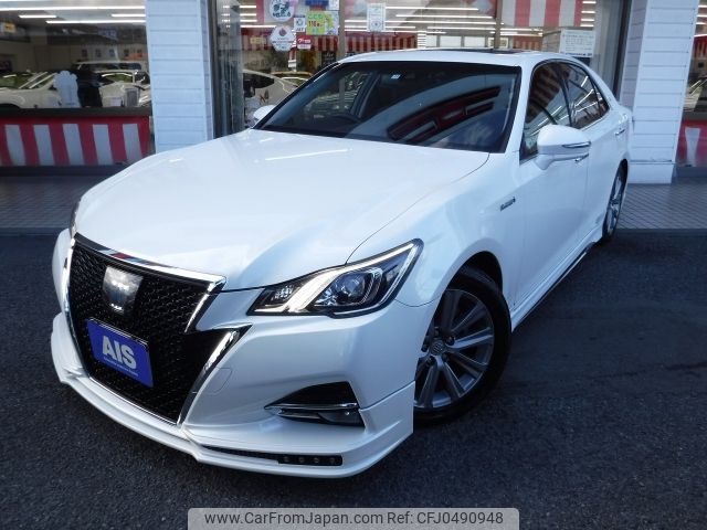 toyota crown 2017 -TOYOTA--Crown DAA-AWS210--AWS210-6135050---TOYOTA--Crown DAA-AWS210--AWS210-6135050- image 1