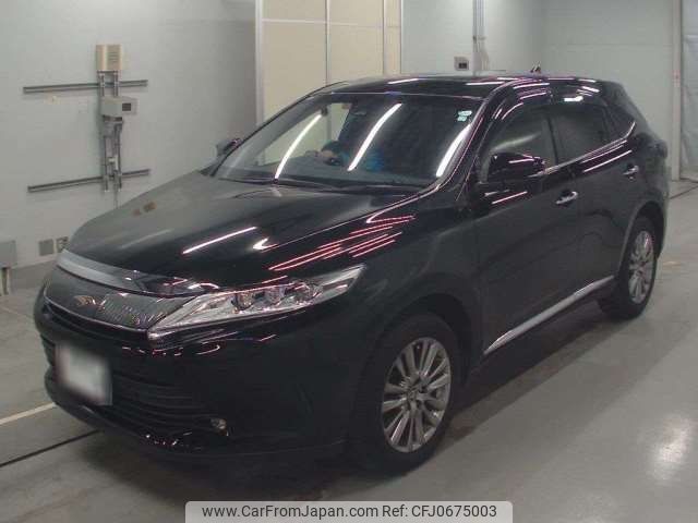 toyota harrier 2019 -TOYOTA 【新潟 327ﾛ 5】--Harrier DBA-ZSU60W--ZSU60-0189954---TOYOTA 【新潟 327ﾛ 5】--Harrier DBA-ZSU60W--ZSU60-0189954- image 1