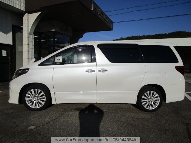 toyota alphard 2012 -TOYOTA--Alphard DBA-ANH25W--ANH25-8037981---TOYOTA--Alphard DBA-ANH25W--ANH25-8037981- image 2