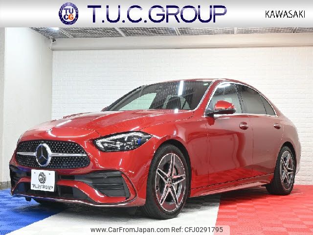 mercedes-benz c-class 2022 -MERCEDES-BENZ--Benz C Class 3CA-206004C--W1K2060042R099284---MERCEDES-BENZ--Benz C Class 3CA-206004C--W1K2060042R099284- image 1