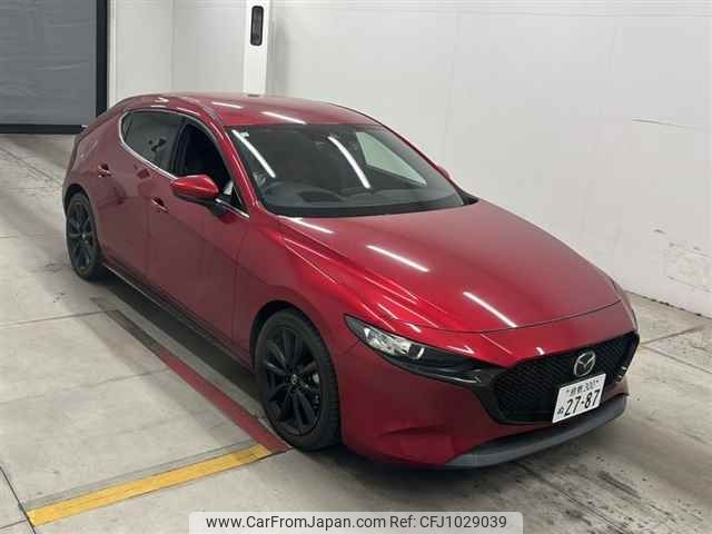 mazda mazda3 2020 -MAZDA 【倉敷 300ヌ2787】--MAZDA3 BP5P-110828---MAZDA 【倉敷 300ヌ2787】--MAZDA3 BP5P-110828- image 1