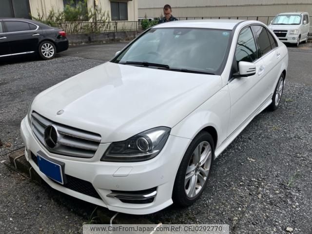 mercedes-benz c-class 2013 -MERCEDES-BENZ--Benz C Class DBA-204049--WDD2040492A887429---MERCEDES-BENZ--Benz C Class DBA-204049--WDD2040492A887429- image 1