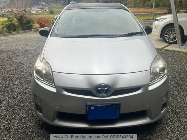 toyota prius 2010 -TOYOTA--Prius DAA-ZVW30--ZVW30-0166050---TOYOTA--Prius DAA-ZVW30--ZVW30-0166050- image 2