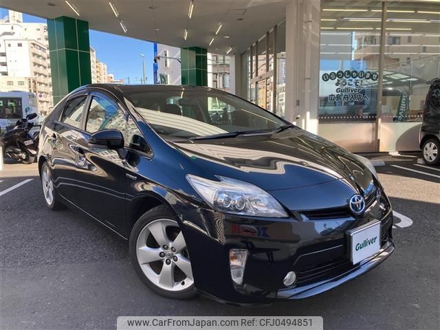 toyota prius 2013 -TOYOTA--Prius DAA-ZVW30--ZVW30-5659255---TOYOTA--Prius DAA-ZVW30--ZVW30-5659255- image 1