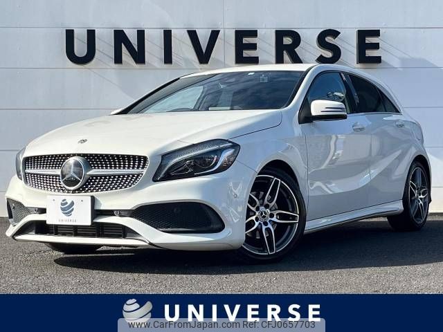 mercedes-benz a-class 2018 -MERCEDES-BENZ--Benz A Class DBA-176042--WDD1760422J741406---MERCEDES-BENZ--Benz A Class DBA-176042--WDD1760422J741406- image 1