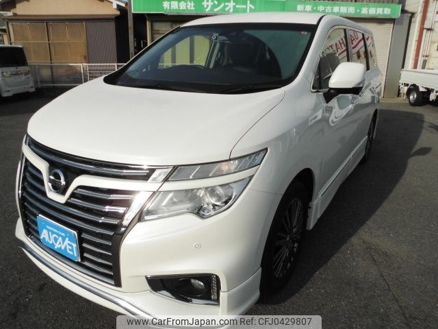 nissan elgrand 2018 -NISSAN--Elgrand DBA-TE52--TE52-110278---NISSAN--Elgrand DBA-TE52--TE52-110278- image 1