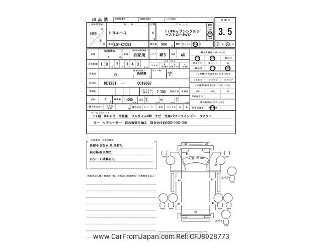 toyota toyoace 2017 GOO_NET_EXCHANGE_0400861A30230830W001 image 2