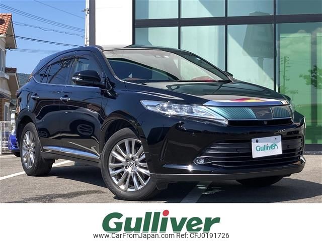 toyota harrier 2017 -TOYOTA--Harrier DBA-ZSU60W--ZSU60-0126014---TOYOTA--Harrier DBA-ZSU60W--ZSU60-0126014- image 1