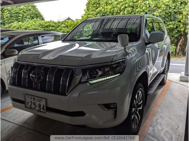 toyota land-cruiser-prado 2022 -TOYOTA 【千葉 330ﾃ2984】--Land Cruiser Prado 3BA-TRJ150W--TRJ150W-0153991---TOYOTA 【千葉 330ﾃ2984】--Land Cruiser Prado 3BA-TRJ150W--TRJ150W-0153991- image 1