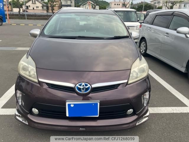 toyota prius 2012 -TOYOTA--Prius DAA-ZVW30--ZVW30-1618373---TOYOTA--Prius DAA-ZVW30--ZVW30-1618373- image 1
